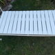 Banquette fer forgé