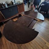 Baumann Round Extendable Dining Table