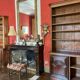 Pair of large oak bookshelves in louis-philippe style