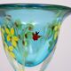Berit Johansson Art Glass Vase by Murano 1970s Sweden