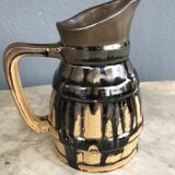 Pichet vintage grès émaillé