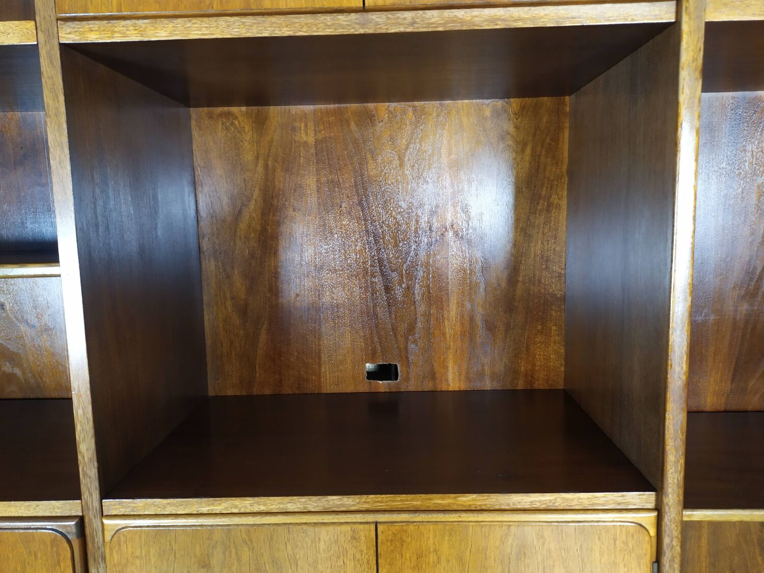 Vintage bookcase jacques hauville