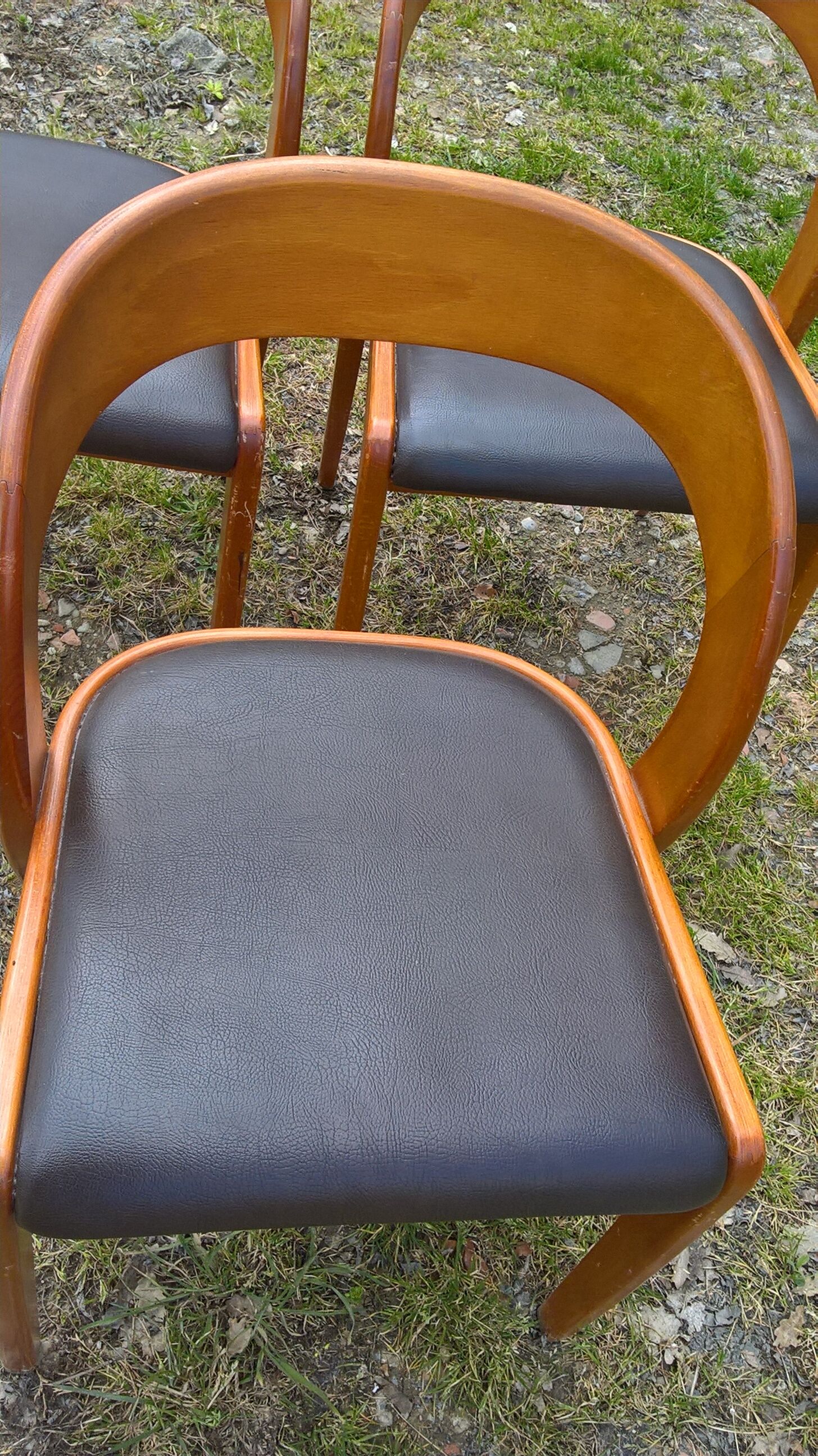 Baumann chairs in leatherette