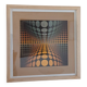 Tableau Vintage Op Art Kinetic