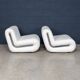 20thC ITALIAN PAIR OF BOOMERANG LOUNGE CHAIRS BY RODOLFO BONETTO FOR B-LINE