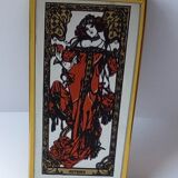 Lot small art nouveau mirrors Mucha