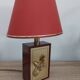 Vintage lamp le dauphin with acorn decoration from the 1970s/80s.