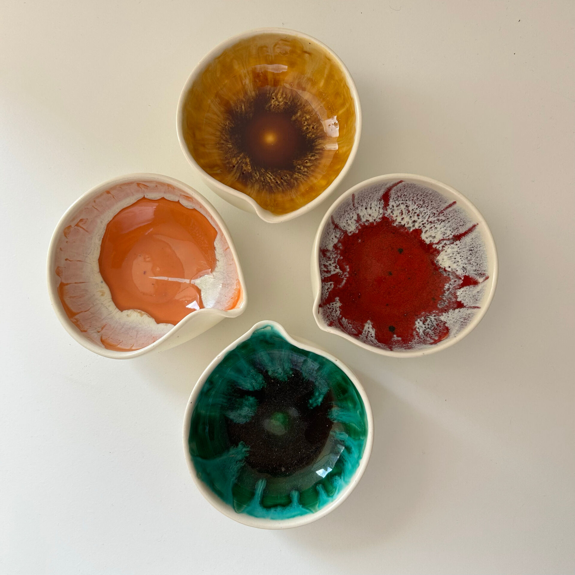 Set of 4 bowls 1950
