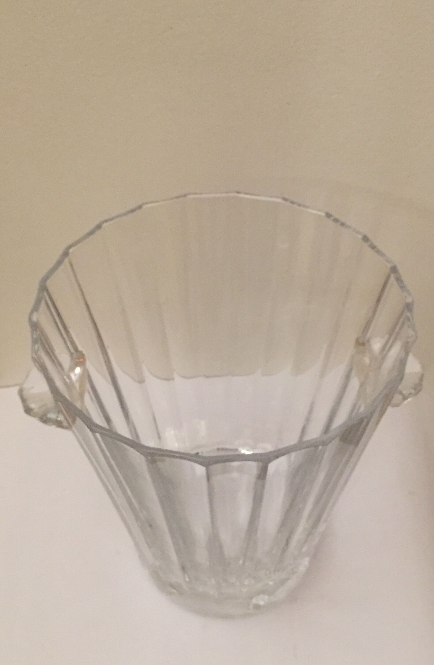 Crystal Viljeroy and boch champagne bucket