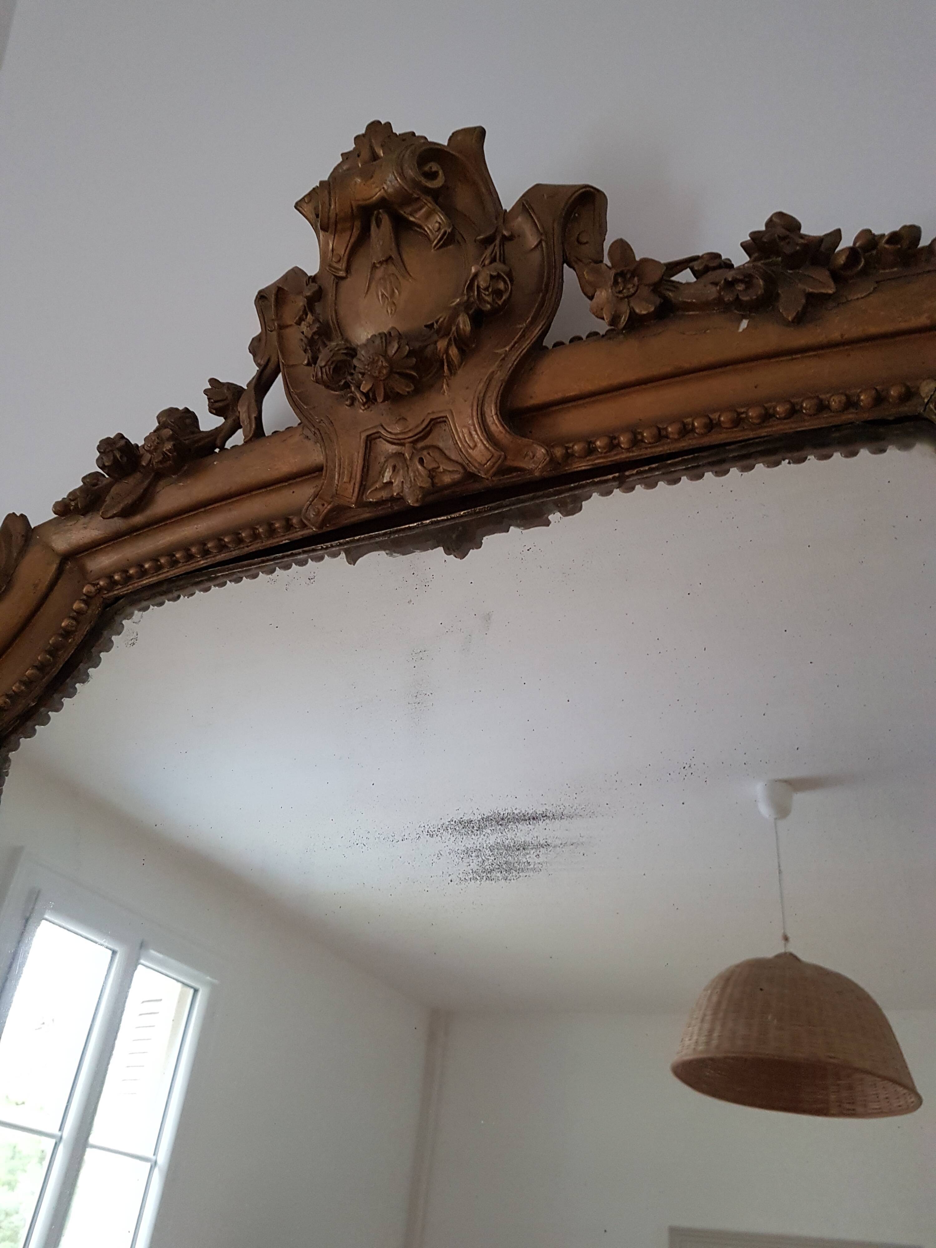 Louis XV style mirror - 112x75cm