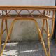 Bureau vintage en rotin