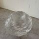 Kosta Boda Scandinavian Art Glass Tealight Holder / Ice Glass Candle H