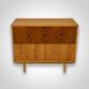 Vintage Bedding Cabinet, 1960s, Czechoslovakia