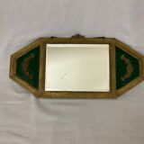 Miroir à pendant 1900 art nouveau décor Louis XV