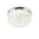 Large Mid Century Flower Shaped Glass Ceiling Light From Limburg, 1970s