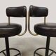 Swedish vintage design bar stools Borje Johanson