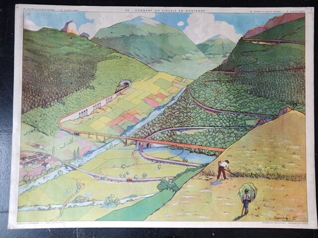Affiche Rossignol "Le grand Magasin"
