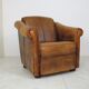 Fauteuil en cuir