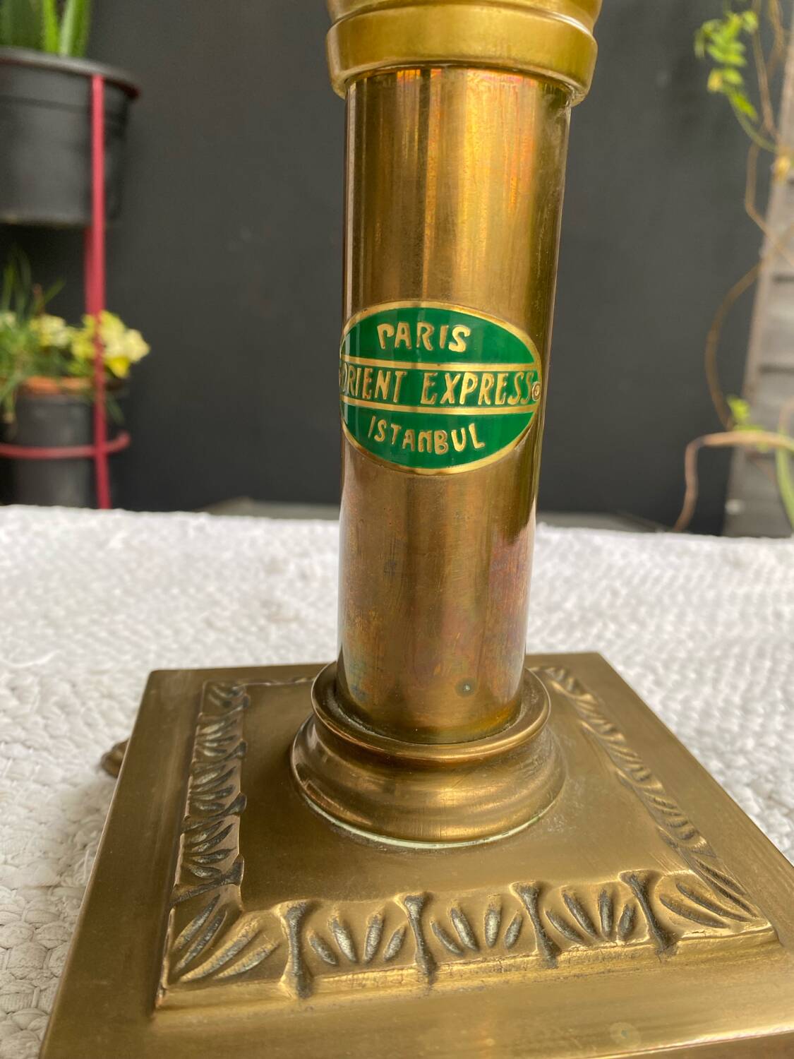 Orient Express Paris Istanbul Lamp