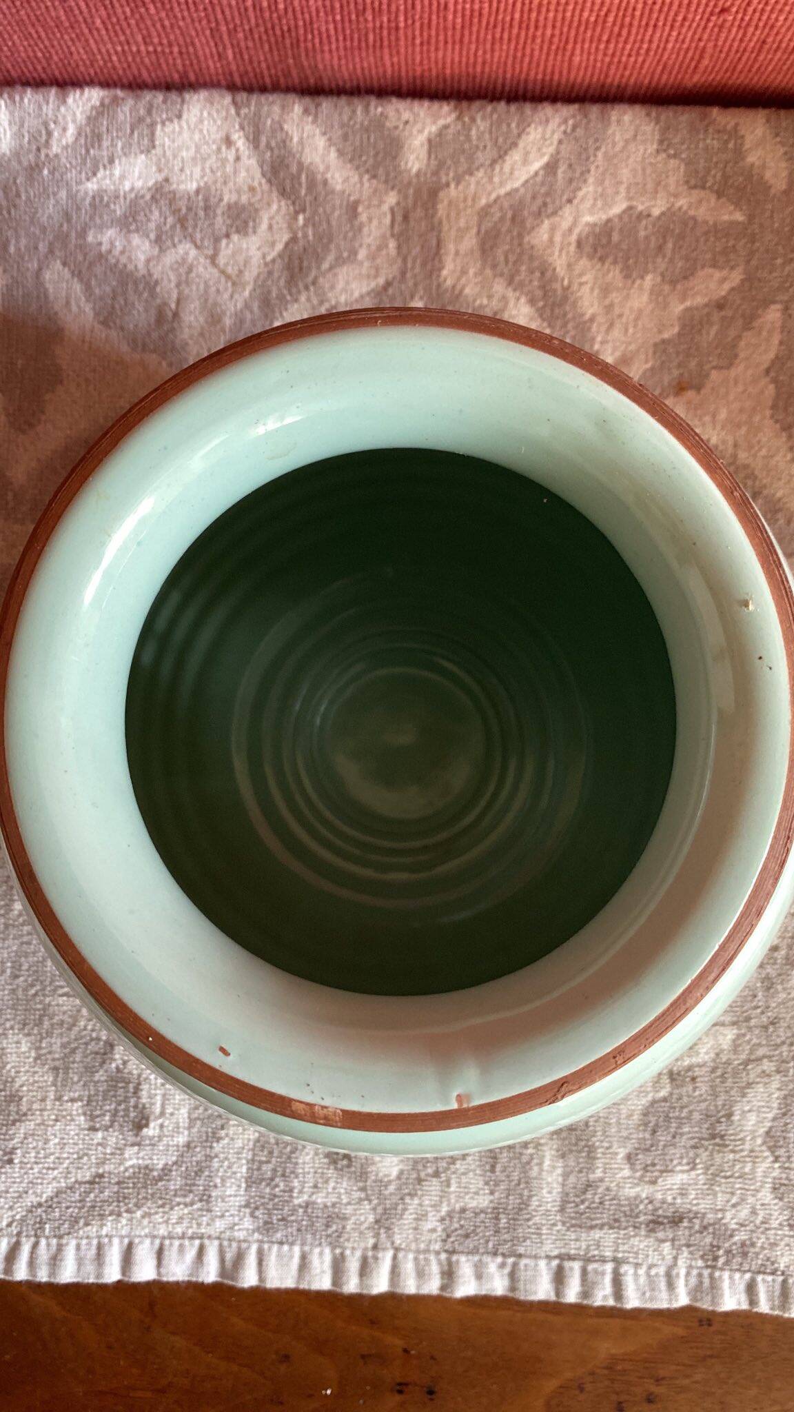 Ceramic vase from the 80s