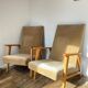 paire FAUTEUILS MANUCERE France Vintage