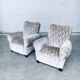 Set of Art Deco armchairs, Belgium, 1940s