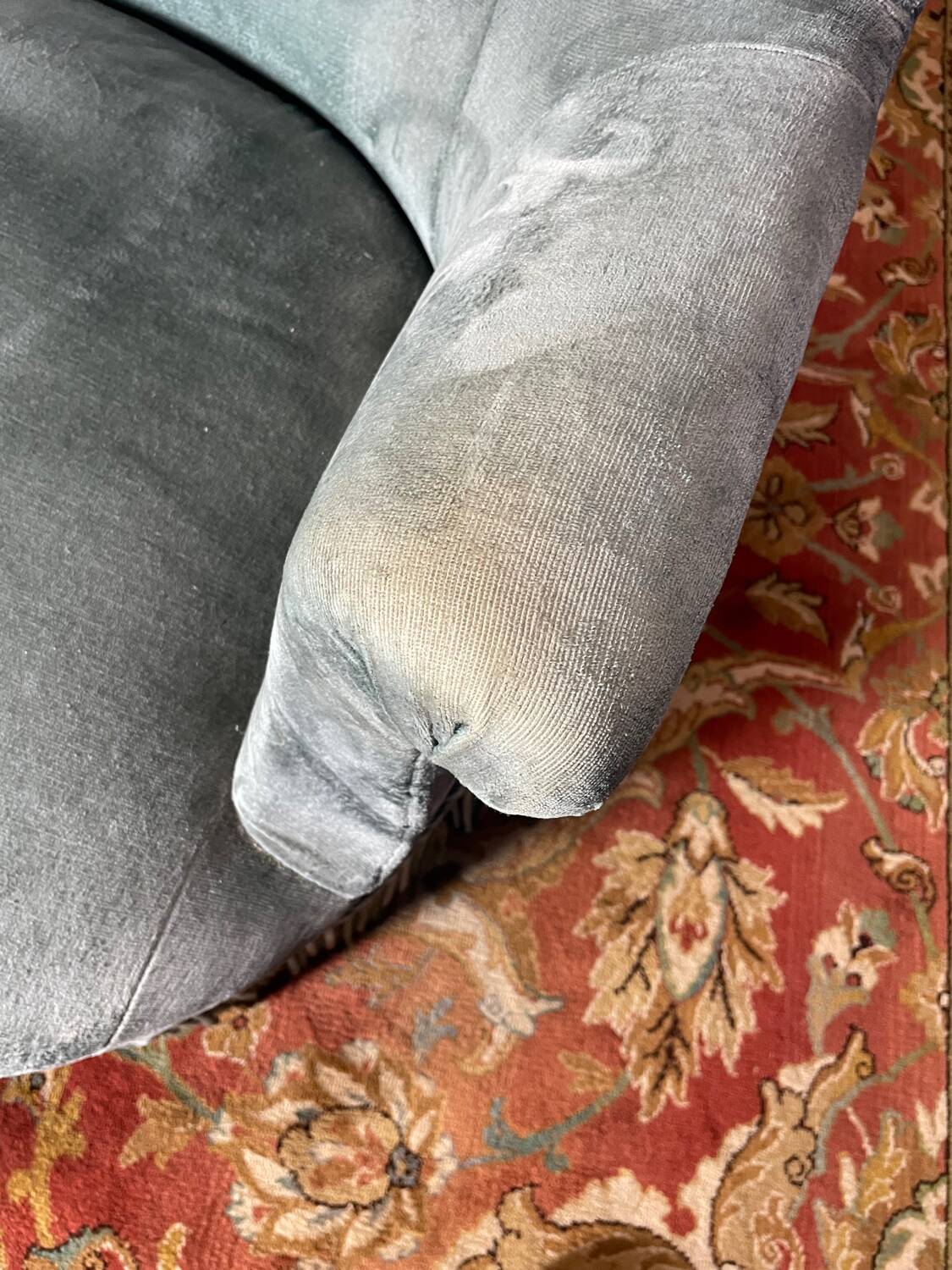 Sofa - toad bench Napoleon III period