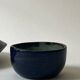 Glazed ceramic bowl/trinket dish, signed
