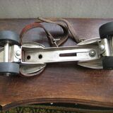 roller skates 1945 sports One Pair or 2 steel roller skates