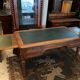 Late nineteenth century desk with retractable side shelves Louis XVI style