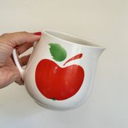 Pichet vintage motif pomme