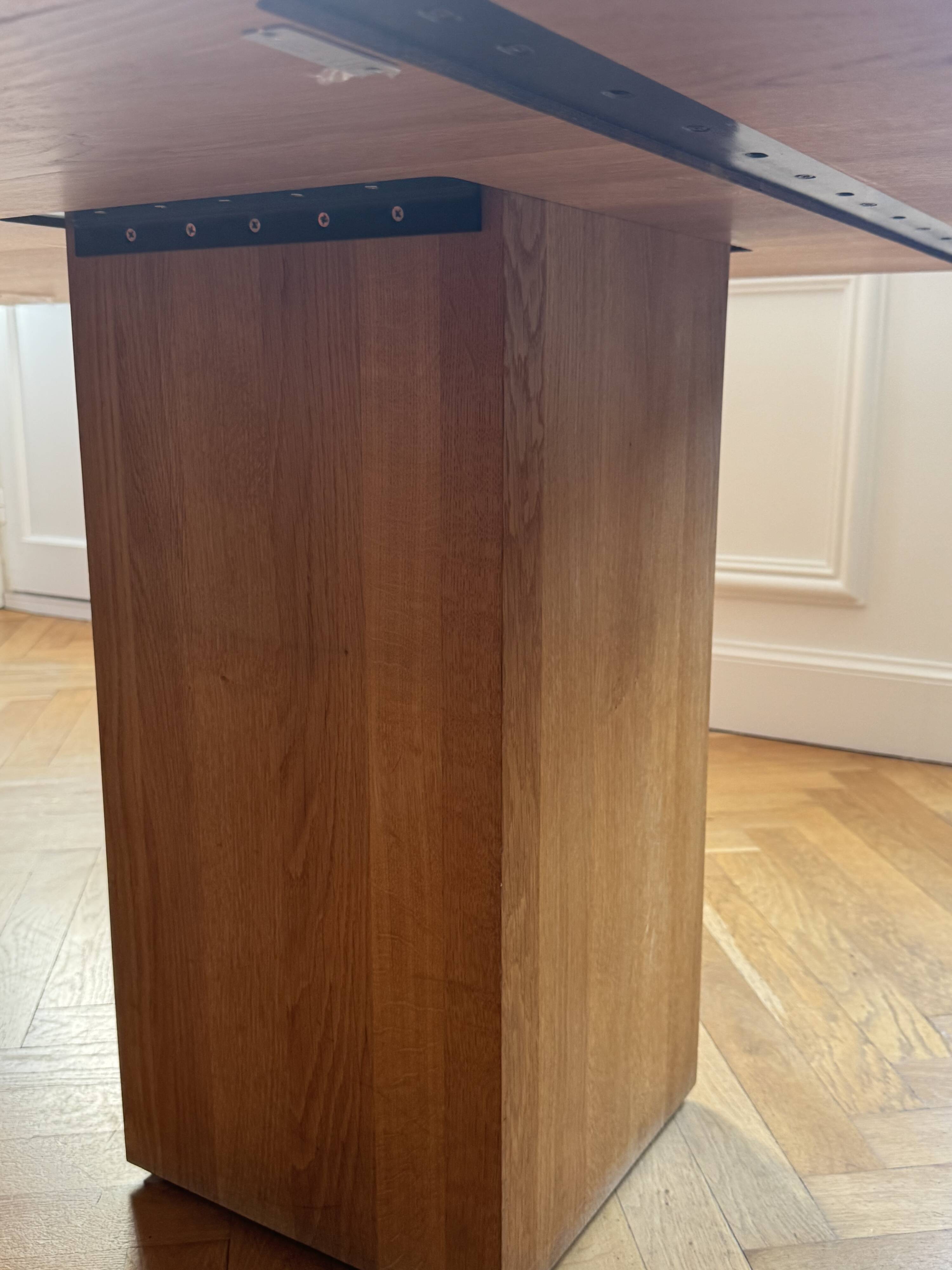 Grande table Riva 1920 en chêne massif, 240 cm