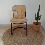 Set of 4 vintage Cidue chairs Italy 70s