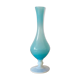 Blue opaline glass soliflore