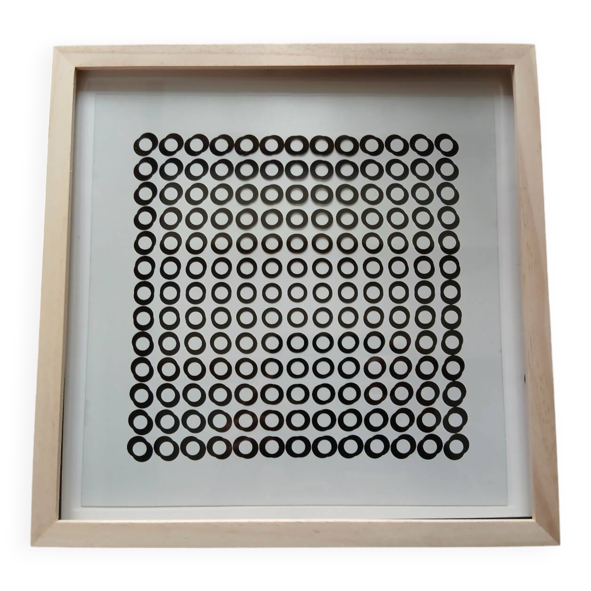 Victor Vasarely Kinetic Serigraph Deep V5