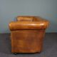 Beautifully colored 2.5-seater cowhide sofa