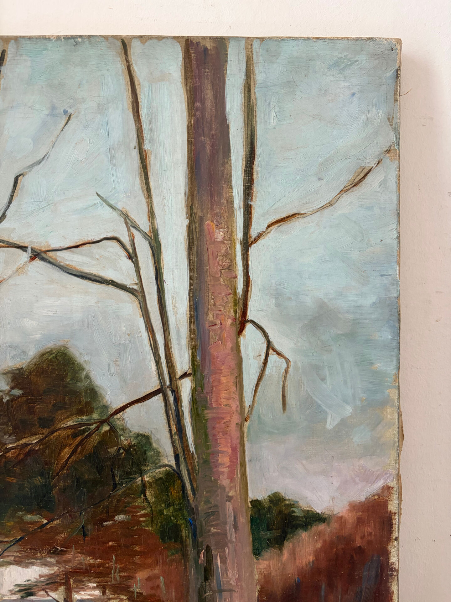 Paysage de Vernon du XXeme siècle