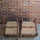 A pair of Louis XIII-style sheep bones chairs