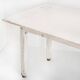 Large workshop table waxed with beeswax. Vintage. France 50s.