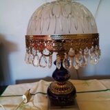 Porcelain lamp and tassels