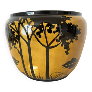 Cache pot orchies France