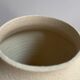 Chamotted white sandstone vase