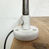 Grey Industrial Workshop Gooseneck Table Lamp, 1960s