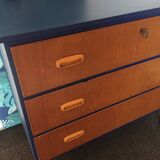Chest of drawers teak of the 1960s