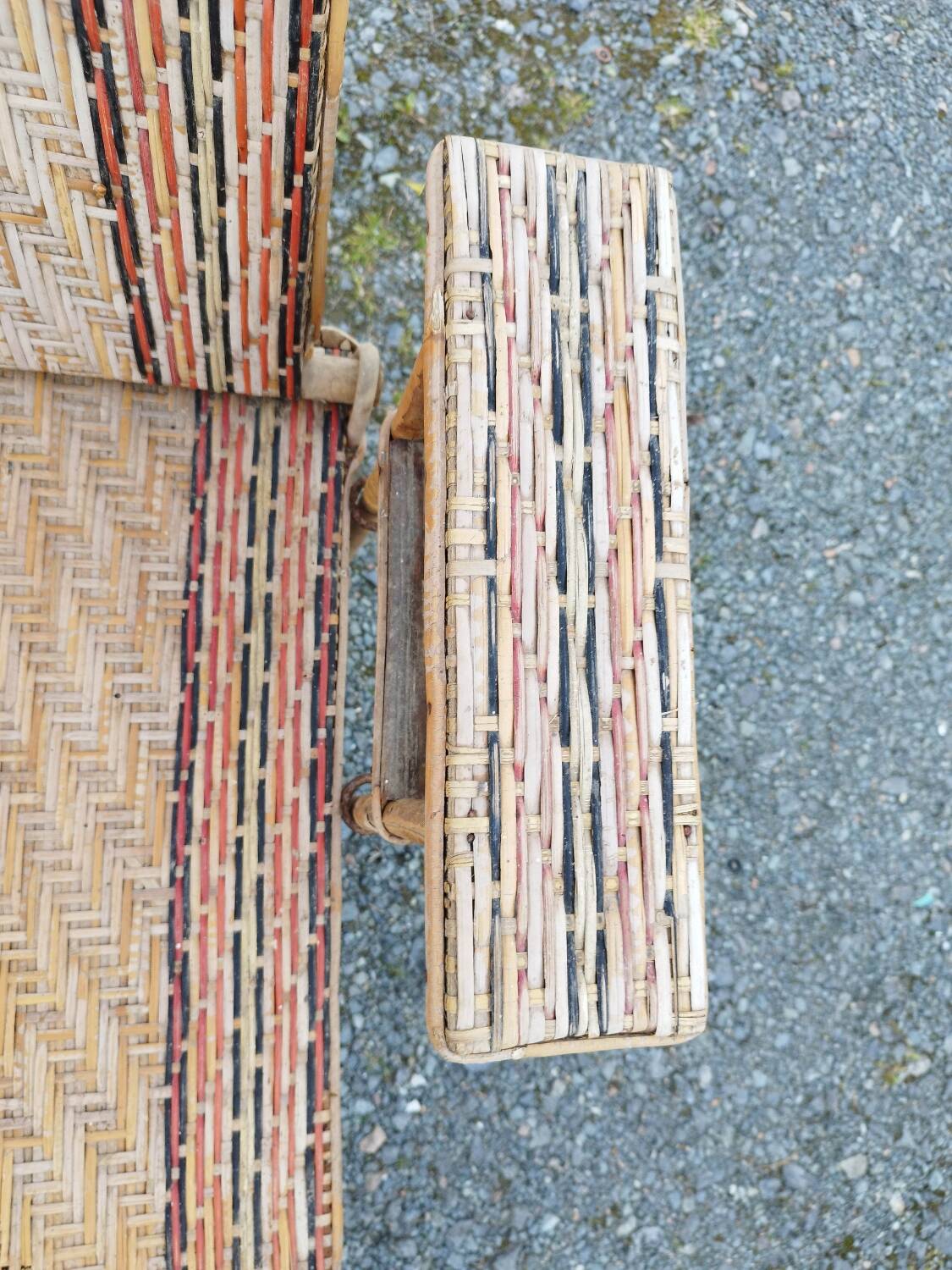 Chaise longue bain de soleil rotin fauteuil