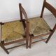Vintage mulched chairs