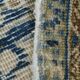 Large Navy Blue Antique Persian Rug, 293x391Cm