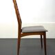 Ensemble de 4 chaises danoises années 60