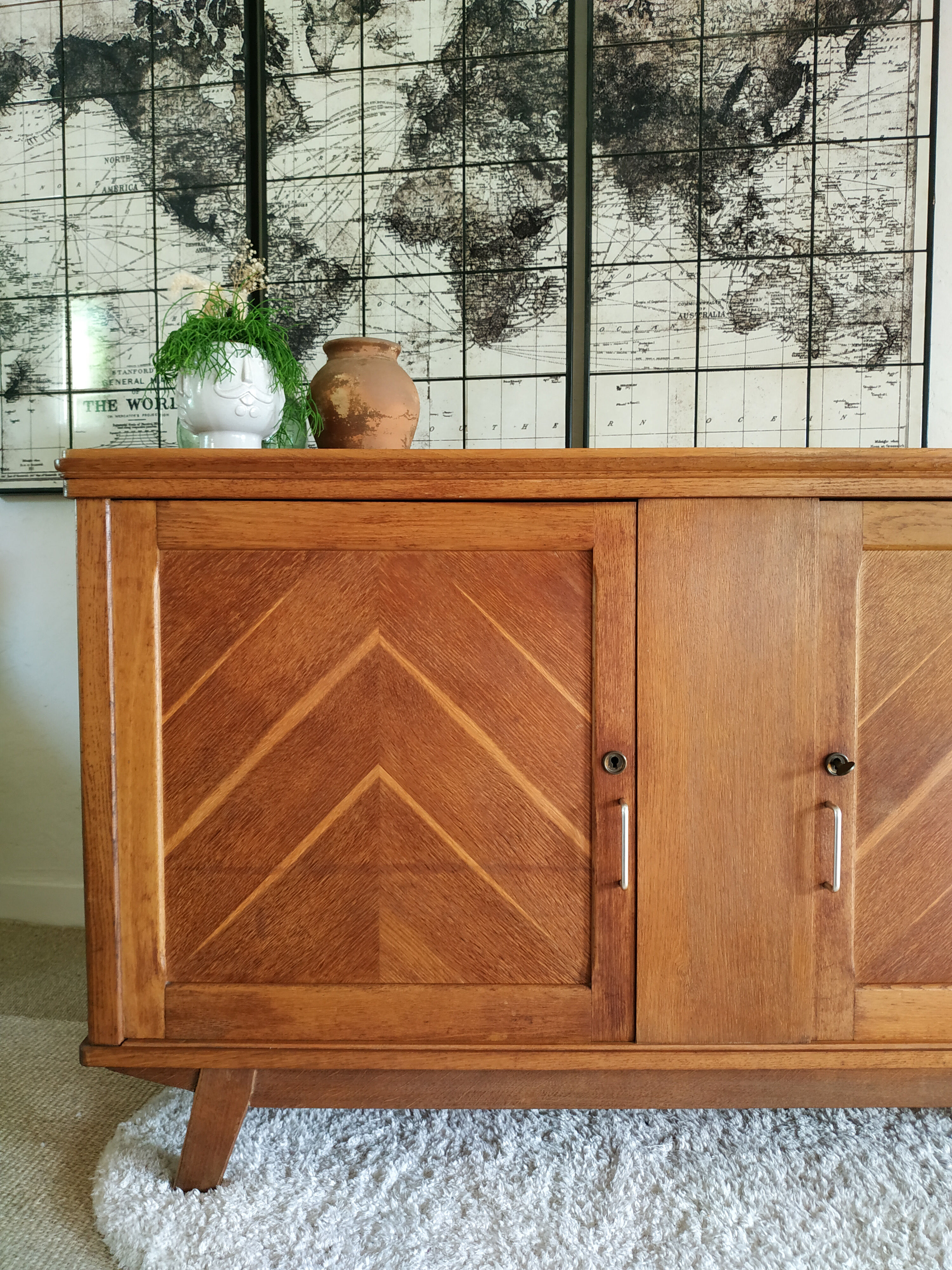 Enfilade feet compass 50s