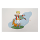 Antoine de Saint-Exupéry : Le Petit Prince et son ami le renard, lithographie